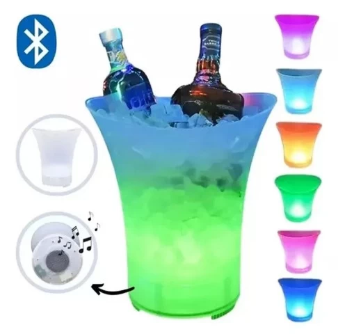 FRAPERA CON PARLANTE BLUETOOTH Y LUCES LED