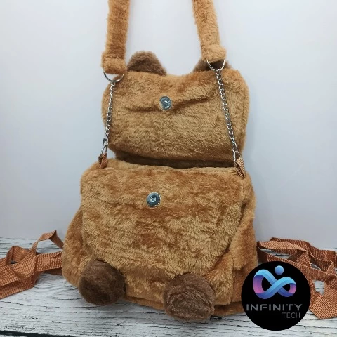 MOCHILA CARTERA CAPIBARA