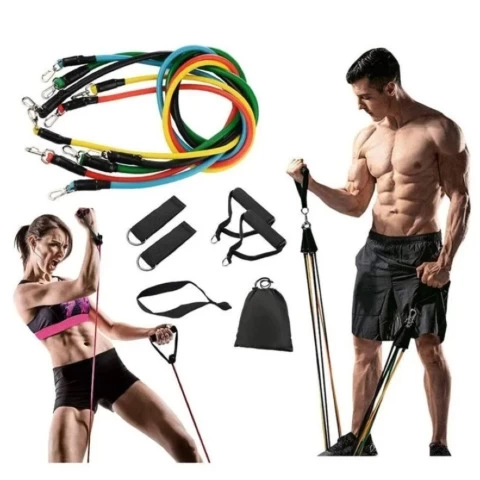 KIT ENTRENAMIENTO 5 LIGAS MÁS ACCESORIOS