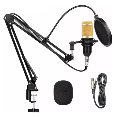 KIT MICROFONO CONDENSER PROFESIONAL