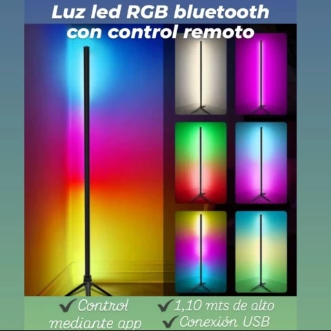 LUZ LED RGB BLUETOOTH CON CONTROL